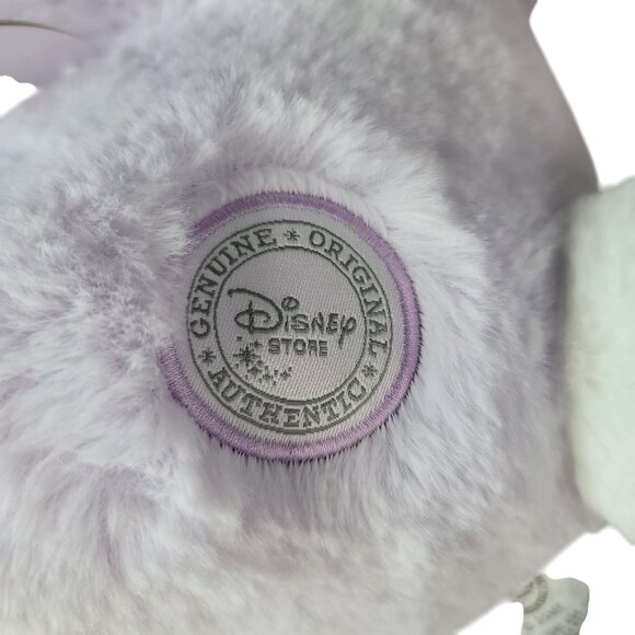 Disney Angel Plush Toy Purple Pink 12" Stitch Girlfriend Stuffed Gingham Bow NWT - Picture 9 of 11